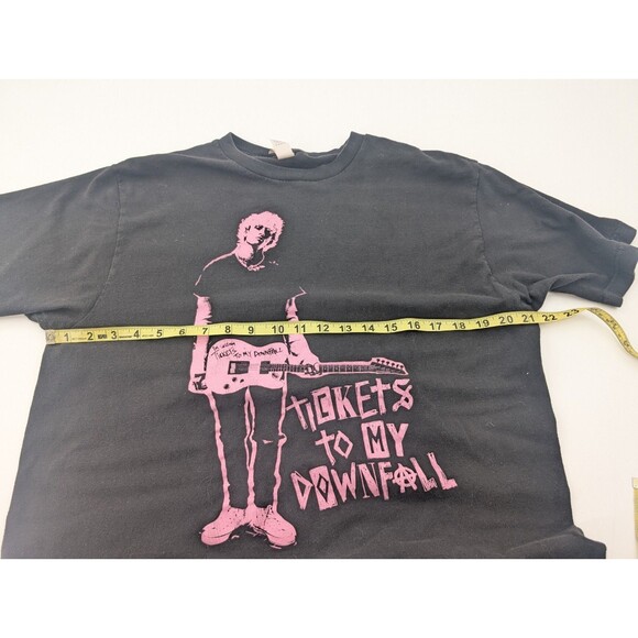 Machine Gun Kelly Tour Tickets To My Downfall Tultex Band T-Shirt Size Large - Picture 6 of 7